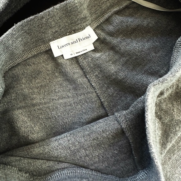 SOLD Lovers and Friends Bari Set in Heather Grey XS - Picture 3 of 6